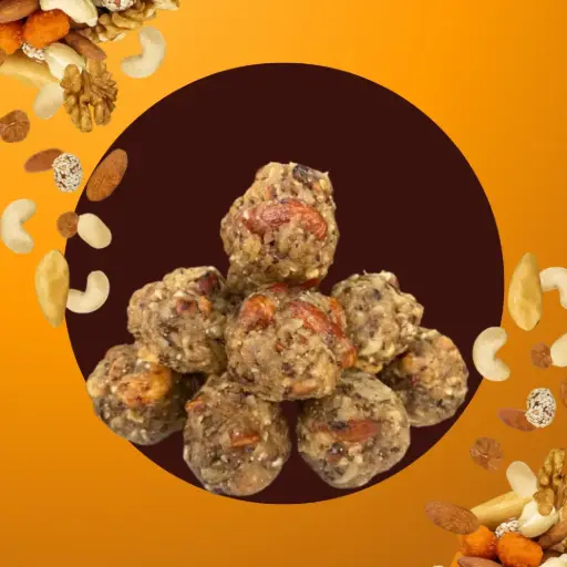 [017] Dry fruits laddu